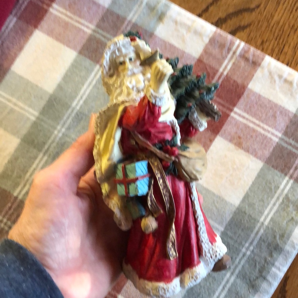 Father Christmas figurine Santa st nick